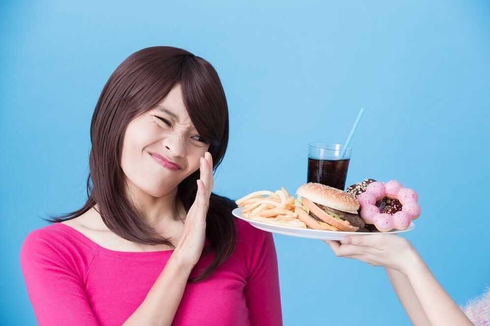 evitarea alimentelor nesănătoase pentru pierderea în greutate